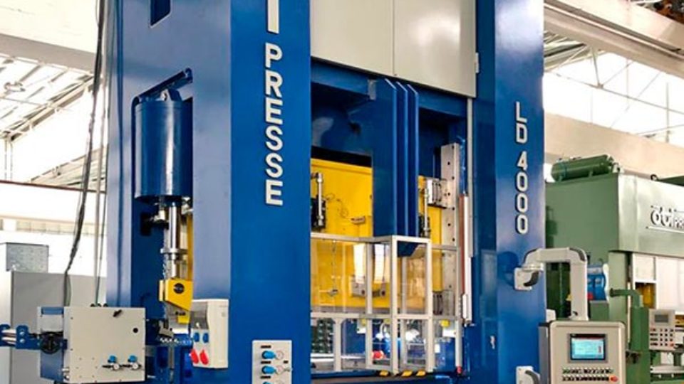 OTI Presse – PRESSA LEVER DRIVE CON RALLENTAMENTO 4000 kN